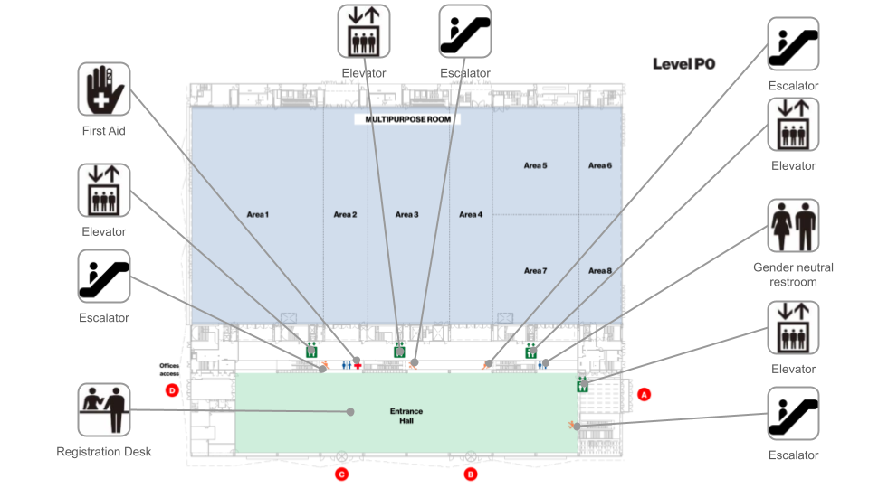 Map of Level 0.